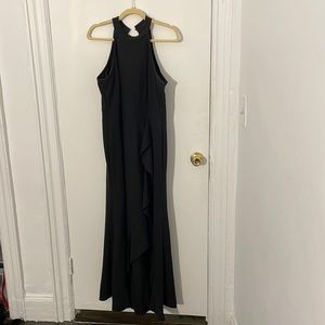 High neck body con dress